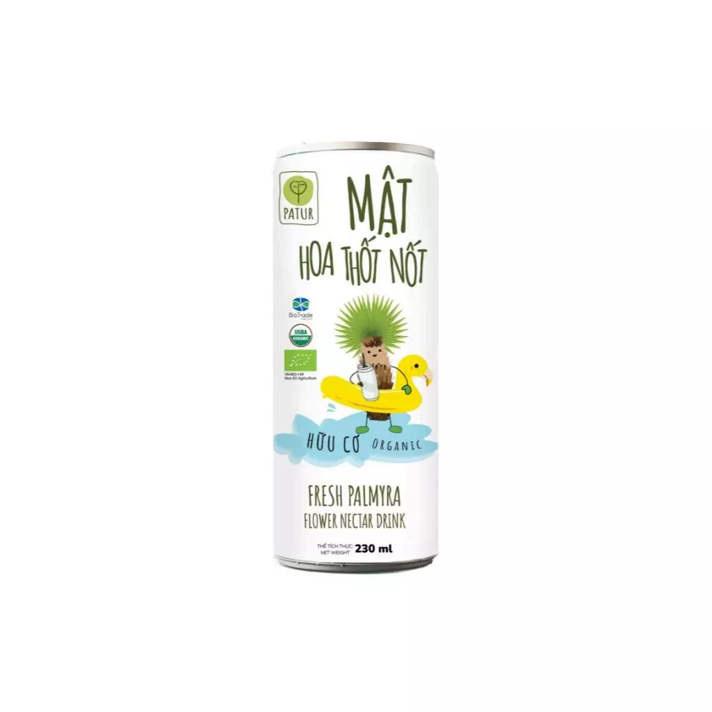 PATUR  Mật thốt nốt tươi hữu cơ 230ML