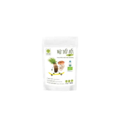PATUR Mật thốt nốt hạt hữu cơ 150G